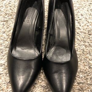 Cynthia Rowley Black Faux Leather Women's Shoes